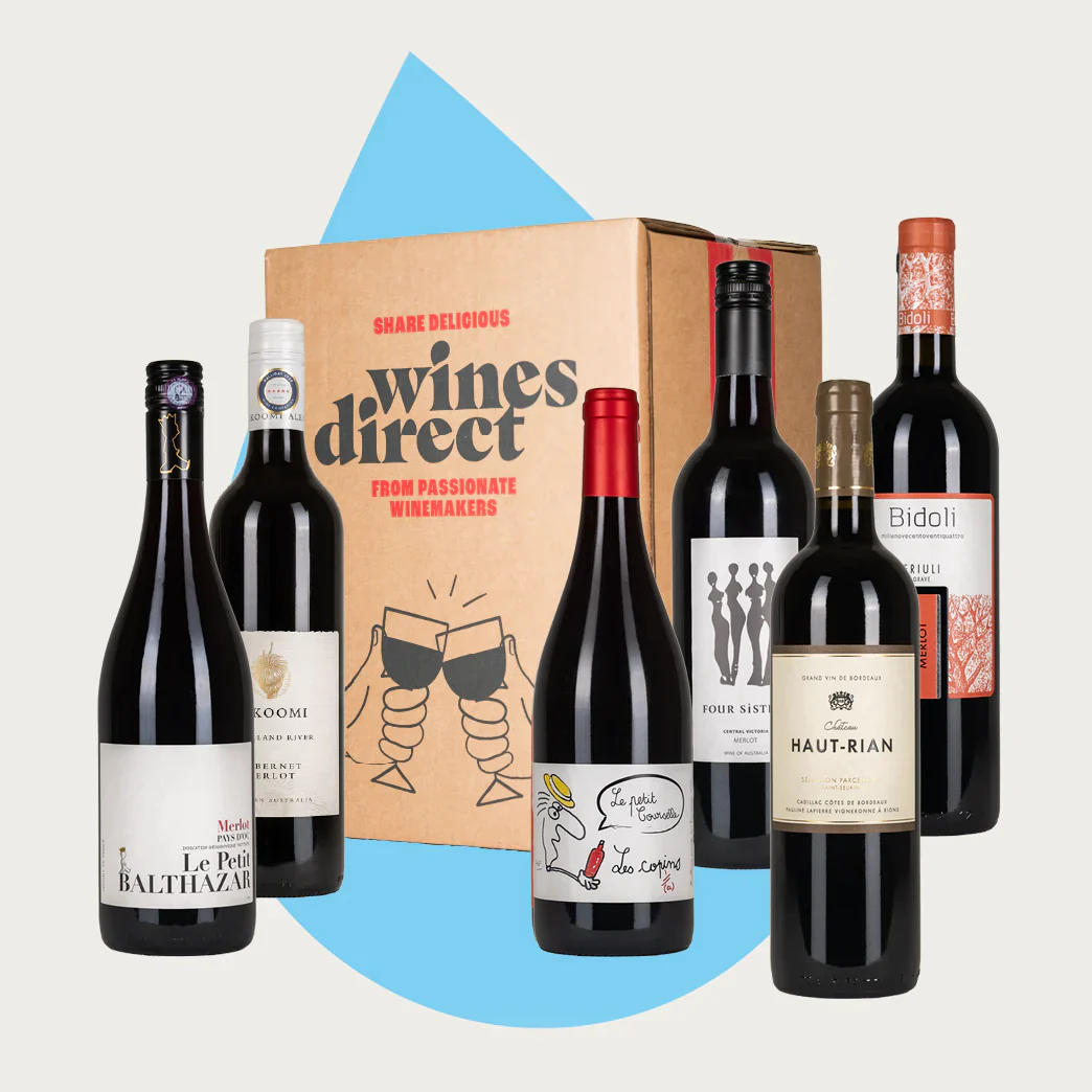 Marvellous Merlot & Blends - 6 Bottle Case