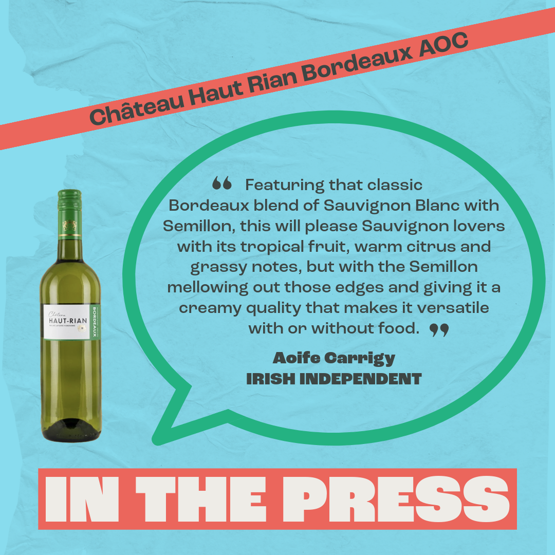 Haut Rian Sauvignon Blanc Semillon Bordeaux Blanc AOC France