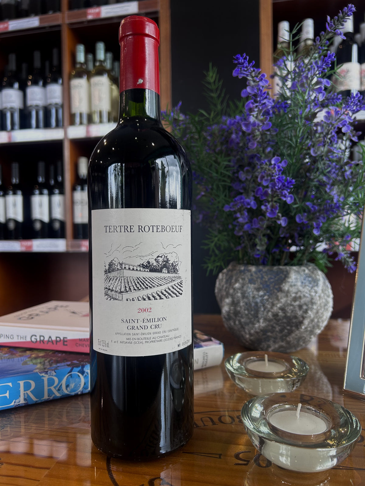 Tertre Roteboeuf St Émilion Grand Cru AOC France 2002
