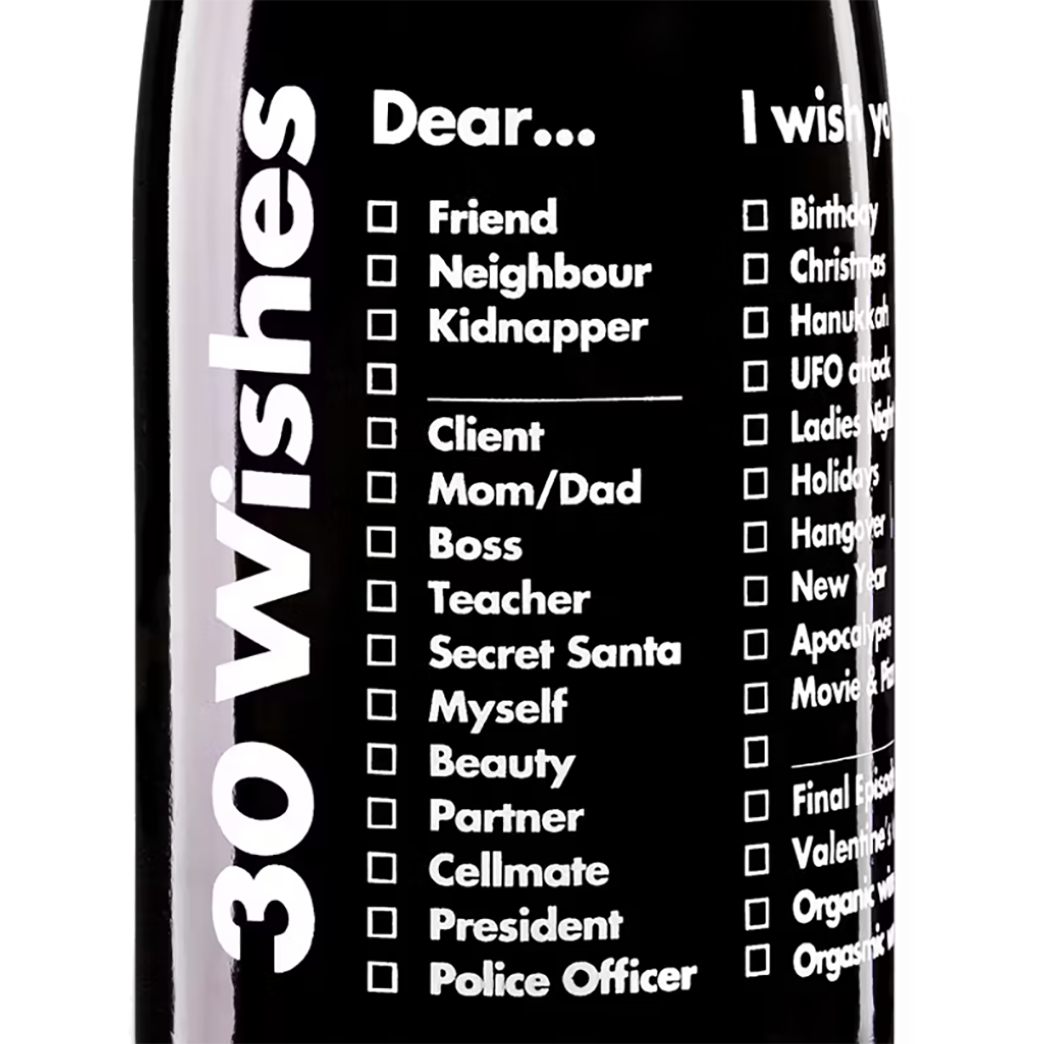 30 Wishes Tempranillo Valencia Spain