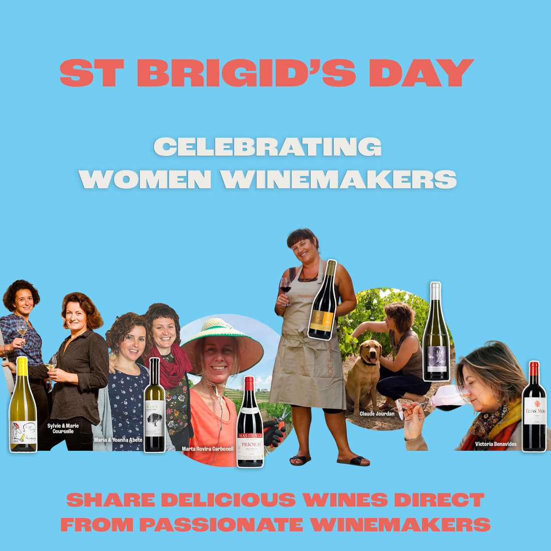 St. Brigid's Day & Female Winemakers
