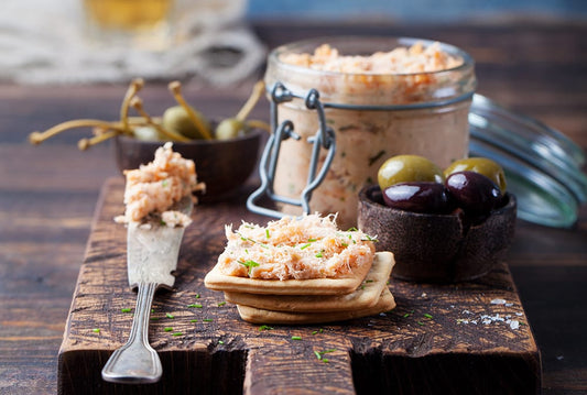 Smoked Salmon Mousse Canapés