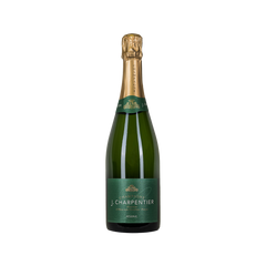 Bottle of J. Charpentier Brut Réserve Champagne sparkling wine from France
