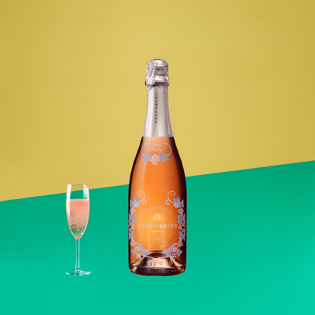 J. Charpentier Brut Prestige Rosé Champagne AOC France