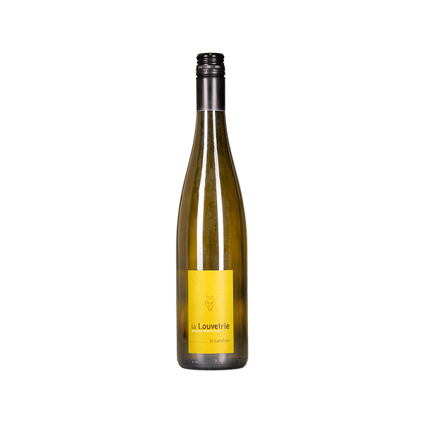 Bottle of Domaines Landron La Louvetrie Muscadet white wine from Loire Valley, France