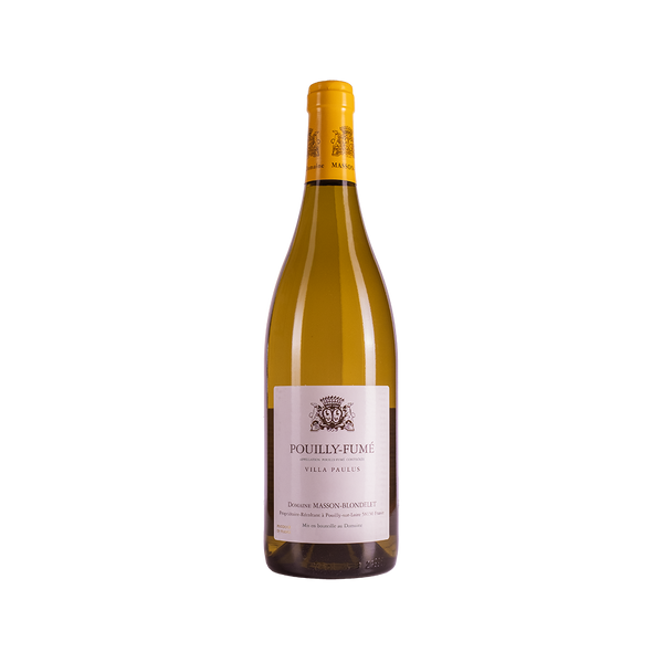 Bottle of Masson Blondelet Pouilly Fumé white wine from Loire Valley, France