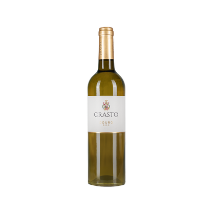 Bottle of Crasto Douro white wine from Douro, Portugal