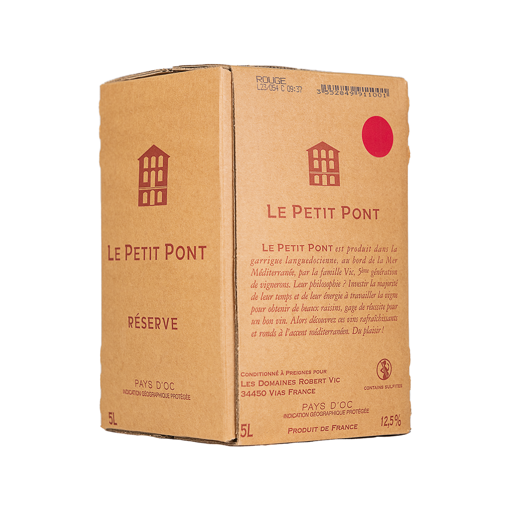 Bib 5L Petit Pont Rouge