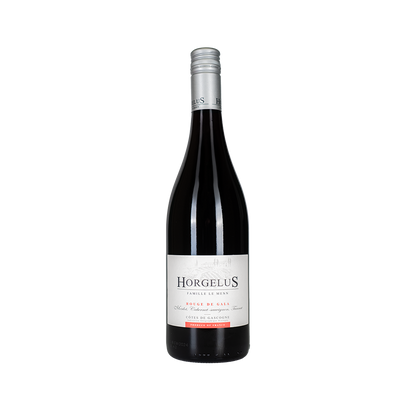 Bottle of Horgelus Rouge de Gala red wine from Gascony, France