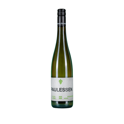 Bottle of Bender Paulessen Riesling white wine from Germany