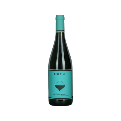 Bottle of Weingut Kolfok Querschnitt red wine from Burgenland, Austria
