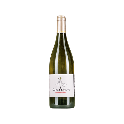 Bottle of Eyssards Mano a Mano Sauvignon Blanc white wine from Bergerac, France
