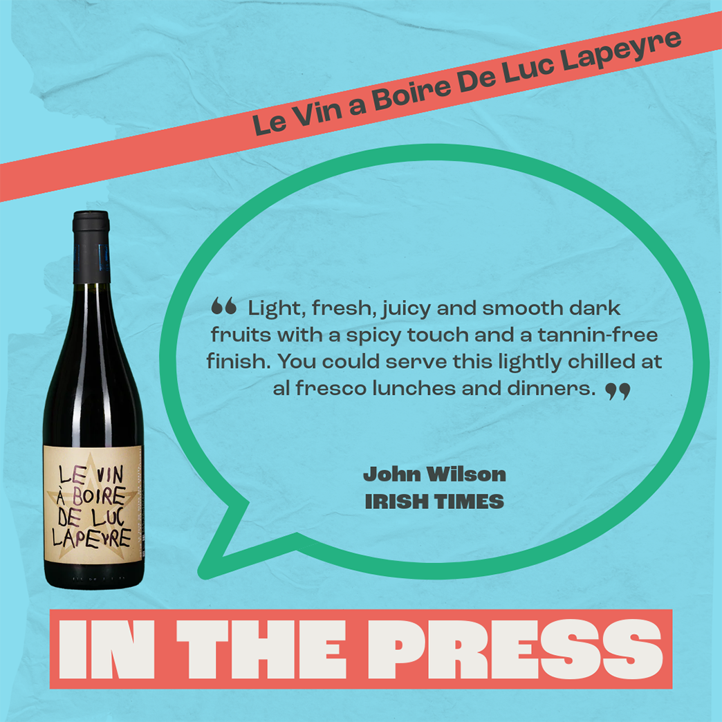 Le Vin a Boire De Luc Lapeyre Rouge France