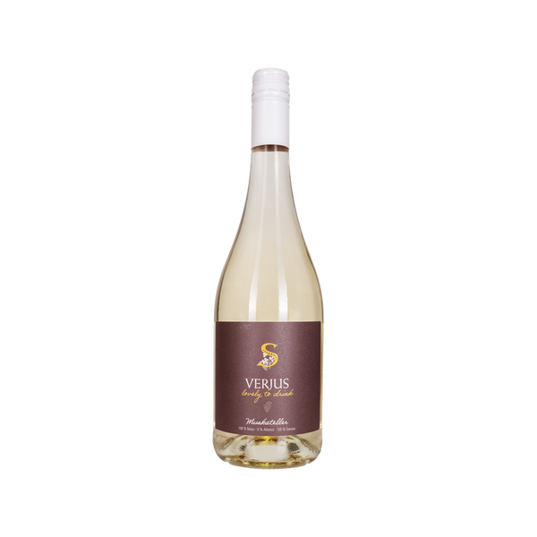 Bottle of Steininger Verjus Lovely to Drink Muskateller 750ml alcohol-free