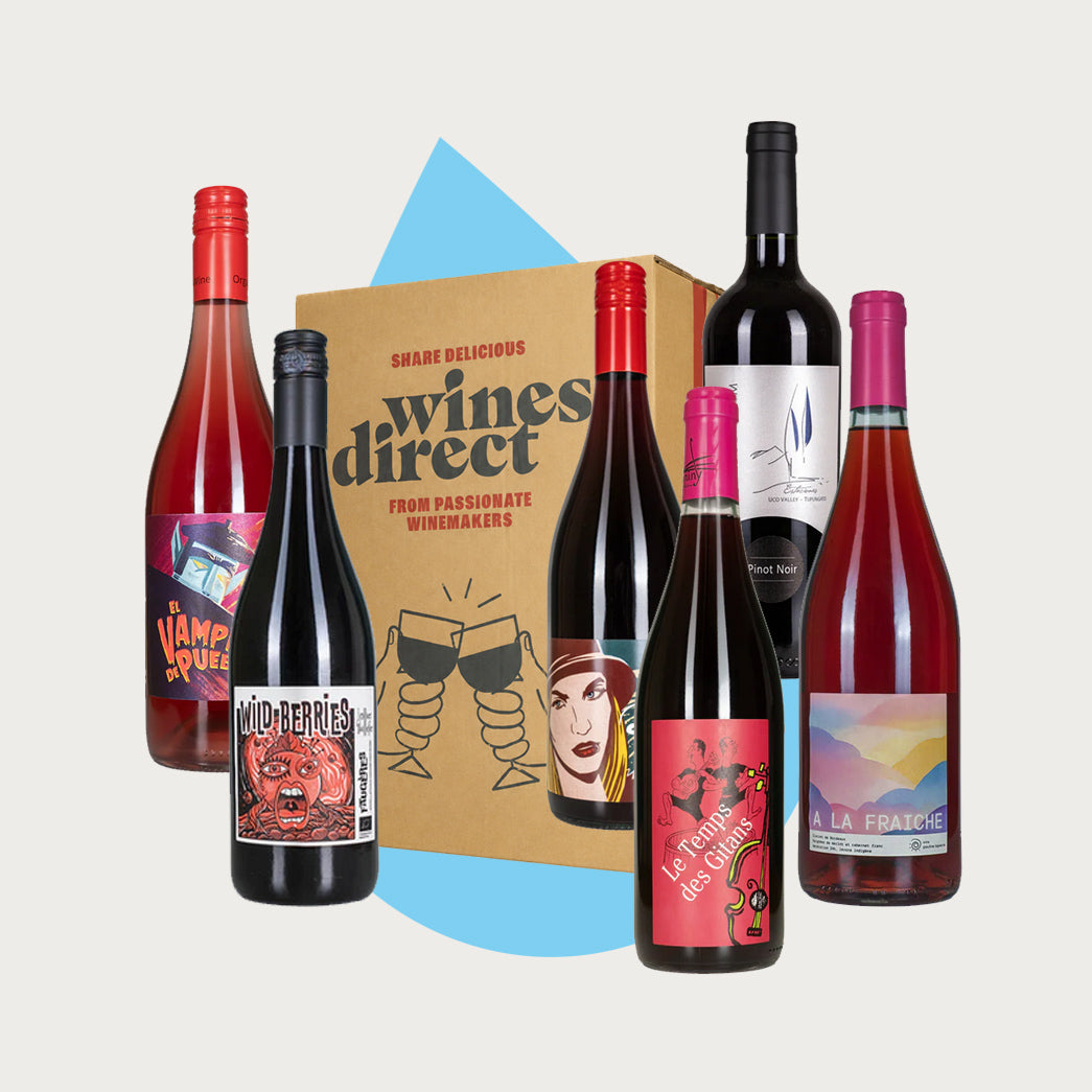 Wines Direct Best Sellers red wine mixed case of 6 bottles