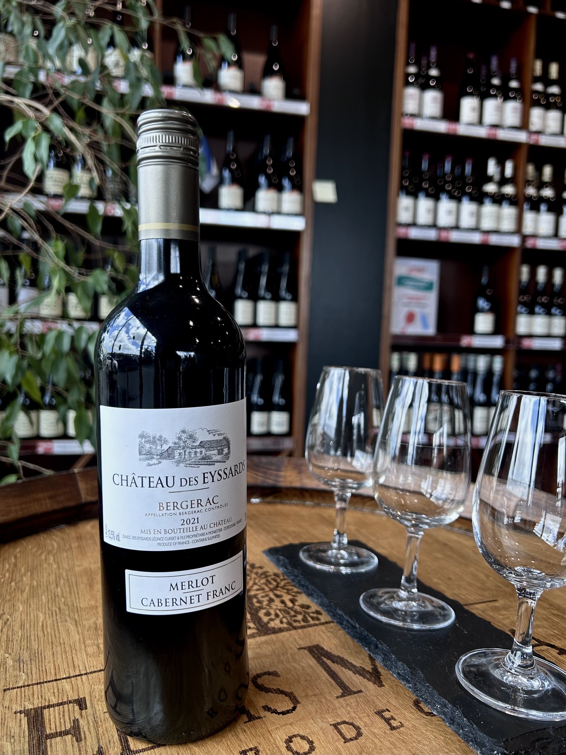 Eyssards Merlot Cabernet Franc lifestyle