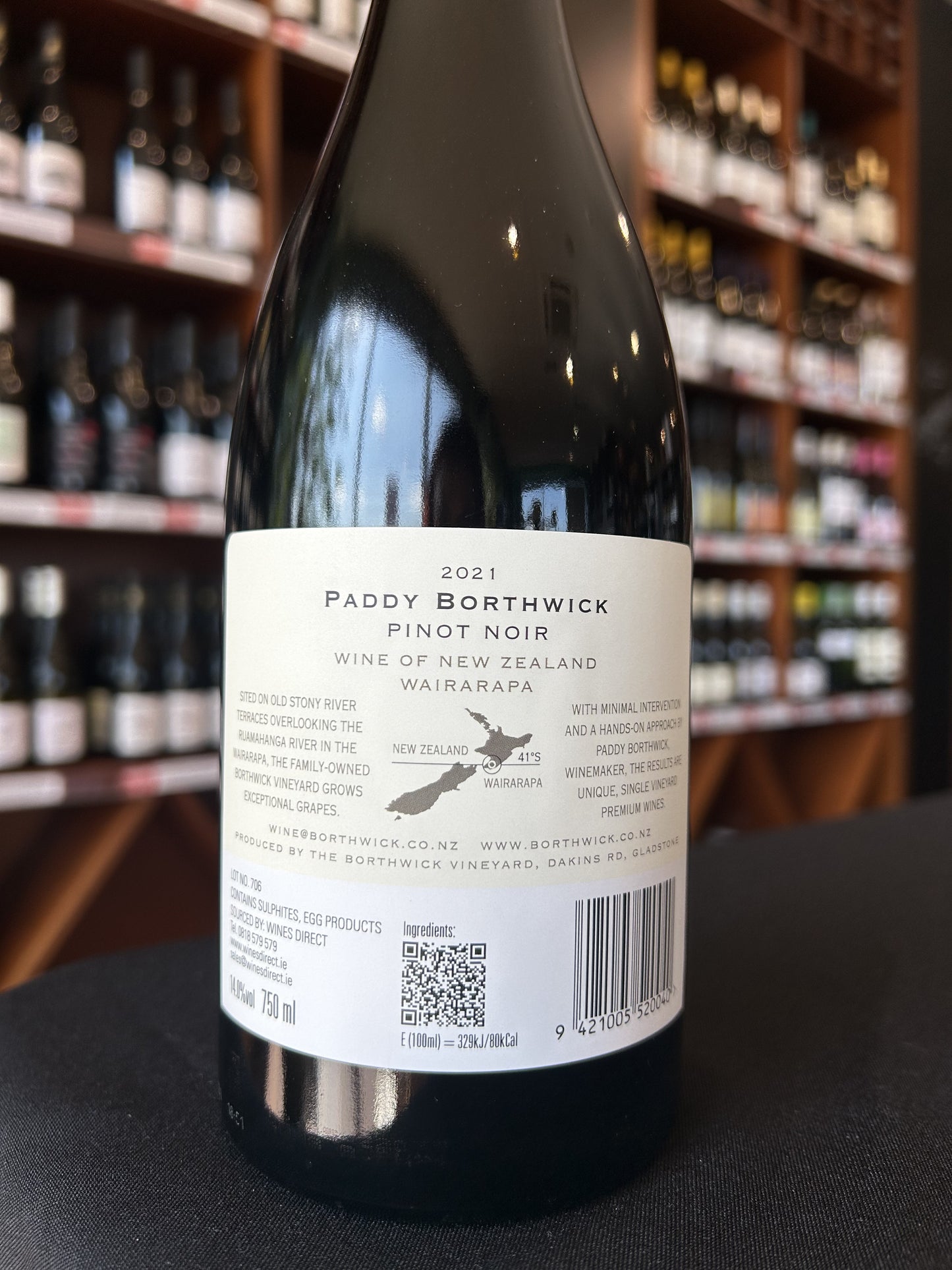 Paddy Borthwick Pinot Noir New Zealand