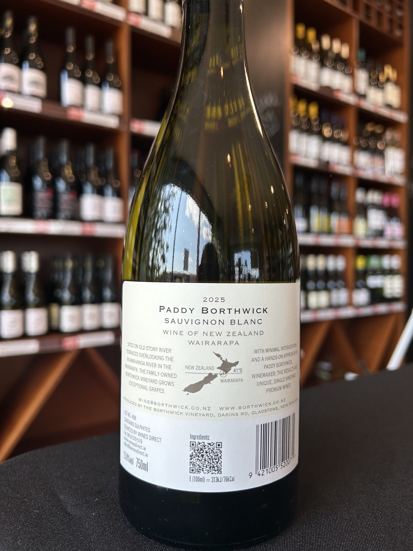 Paddy Borthwick Sauvignon Blanc Wairarapa GI New Zealand