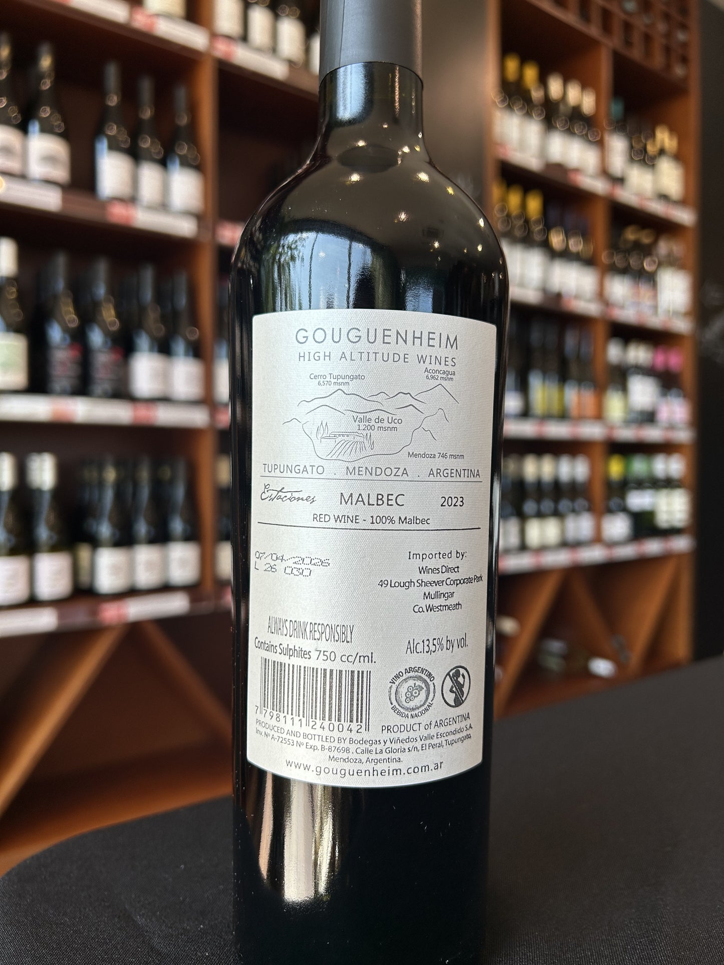 Gouguenheim Malbec Mendoza Argentina