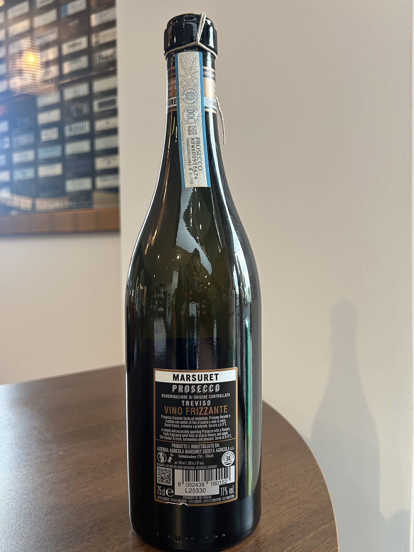 Marsuret Prosecco Treviso Frizzante DOC Italy