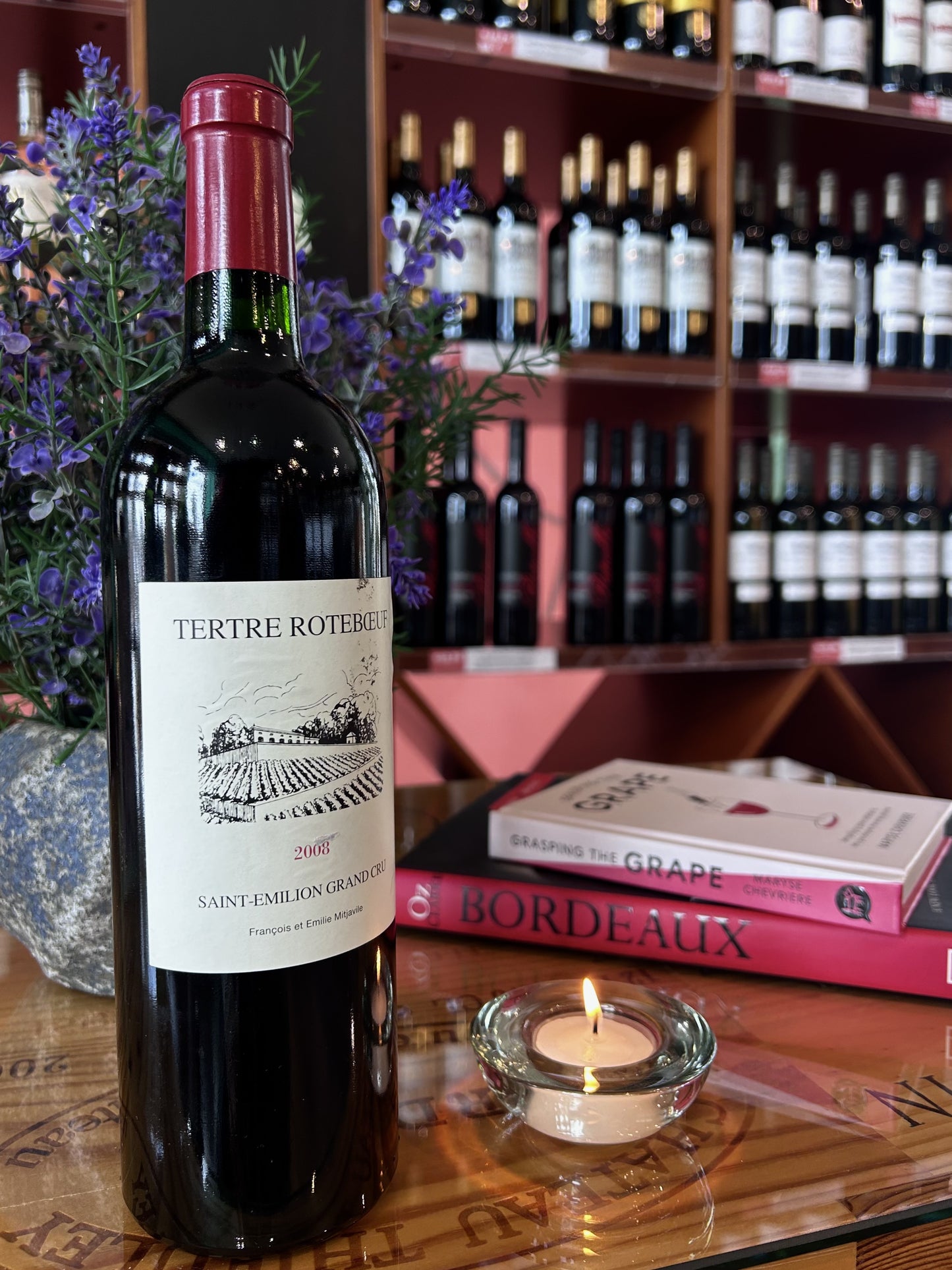 Tertre Roteboeuf St Emilion Grand Cru AOC France 2008