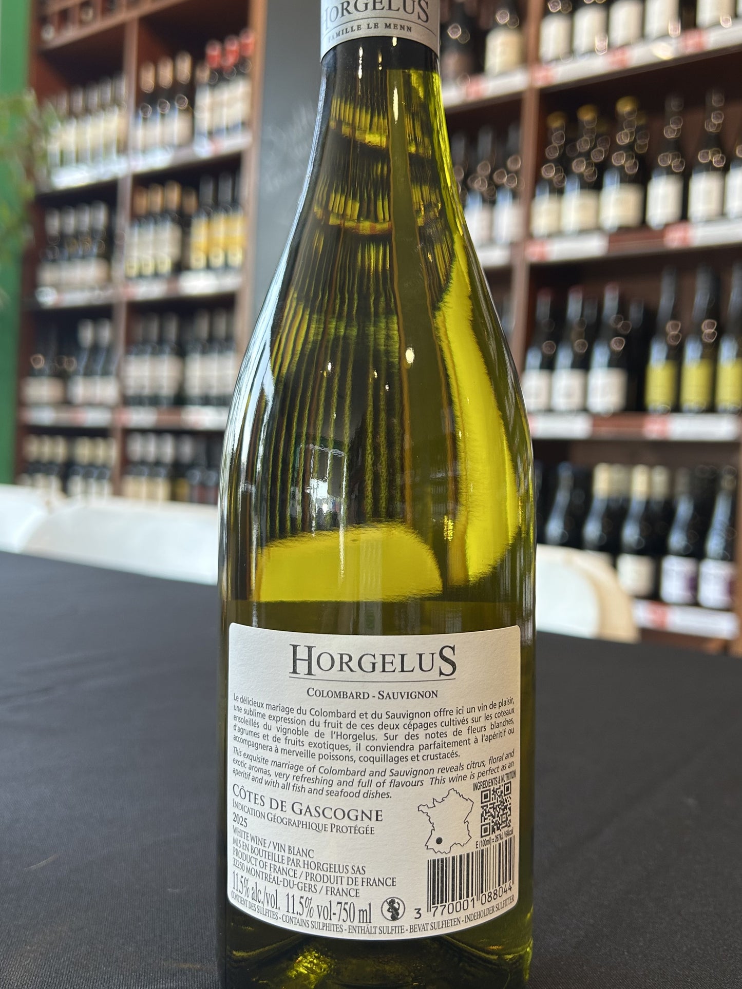 Horgelus Colombard, Sauvignon Blanc IGP France
