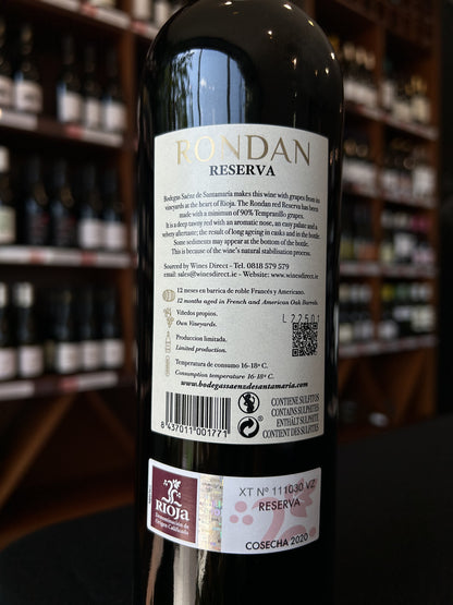 Rondan Reserva Rioja DOC Spain