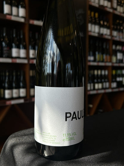 Bender Paulessen Riesling back label 2