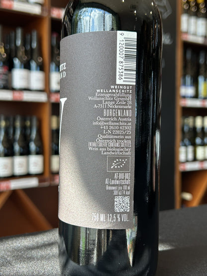 Wellanschitz Blaufrankisch back label