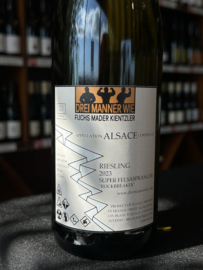 Jean-Luc Mader Super Felsa Spranger back label